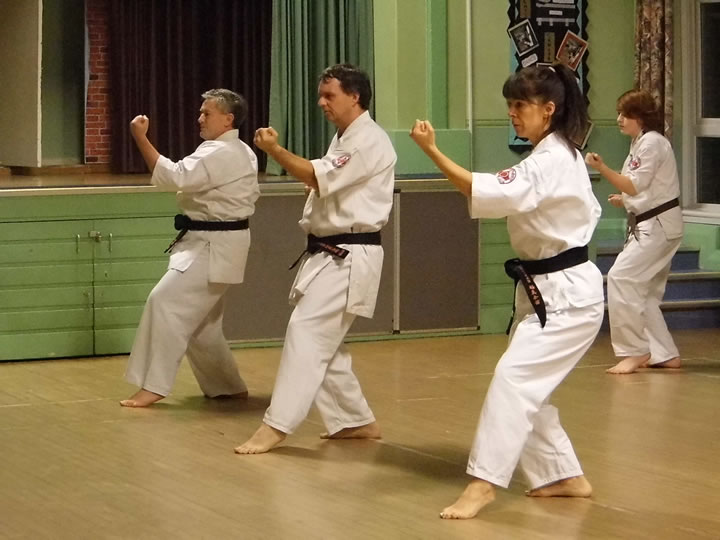 Instructors at Thanet and Canterbury Karate Club