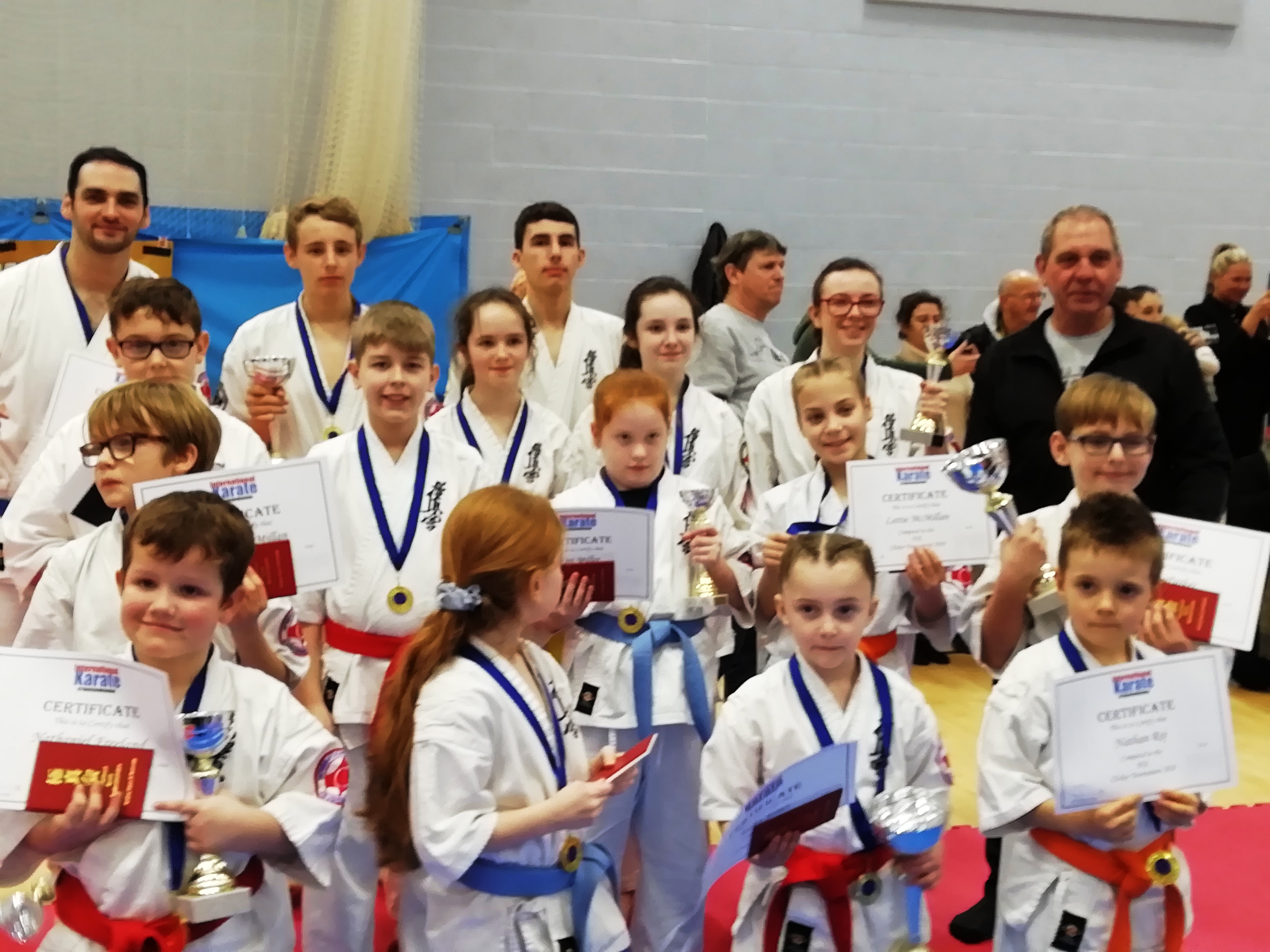 Lympne Karate Students